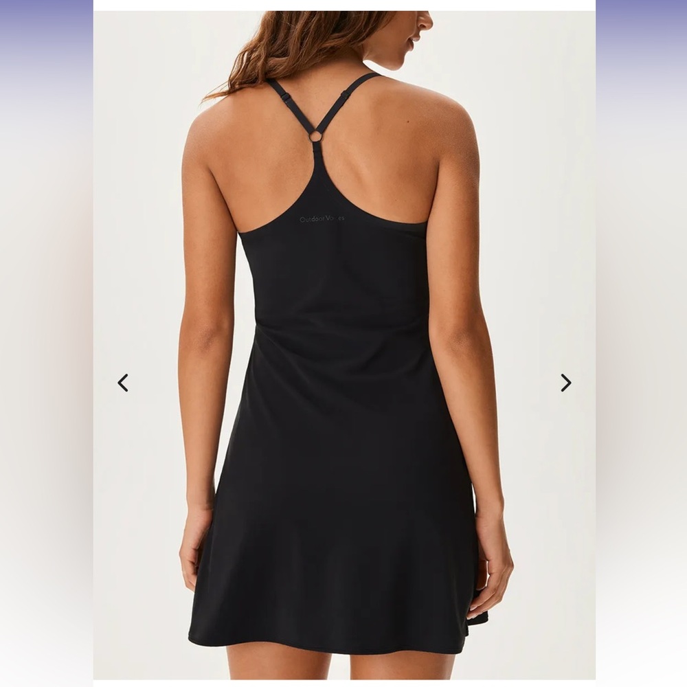 Outdoor Voices Exercise Dress — Black - Picture 2 of 2